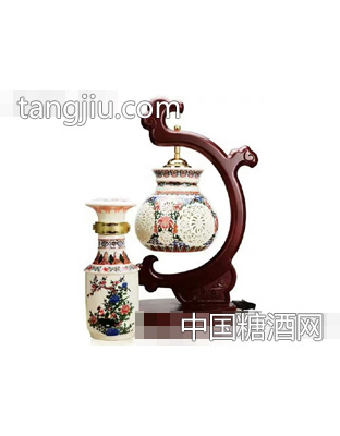 汾酒典藏原浆灯罩酒牡丹