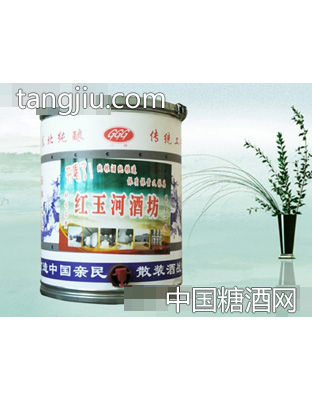 红玉河酒坊高粱原浆酒43度