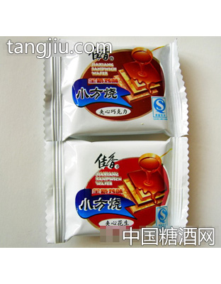 佳香盒装小方烧威化饼干