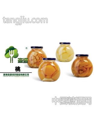 森源桃罐头系列