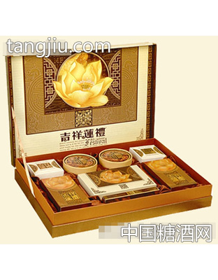 山羊叔叔月饼吉祥莲礼