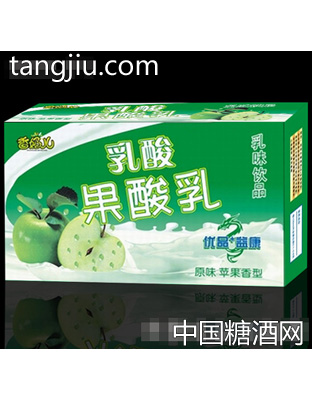 原味（苹果香型）乳酸果酸乳箱装