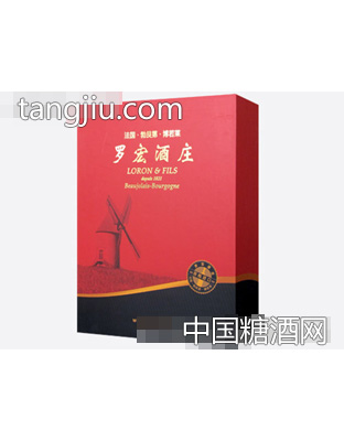 罗宏酒庄双支纸盒