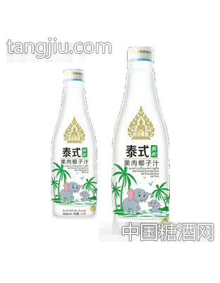 南国椰林泰式鲜榨果肉椰子汁1.25L