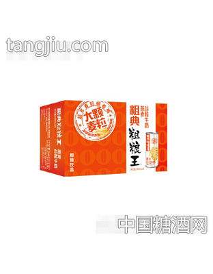 粗典粗粮王燕麦谷粒牛奶240ml箱装