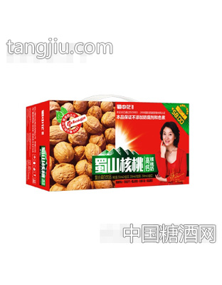 蜀山核桃石磨核桃奶240ml箱装