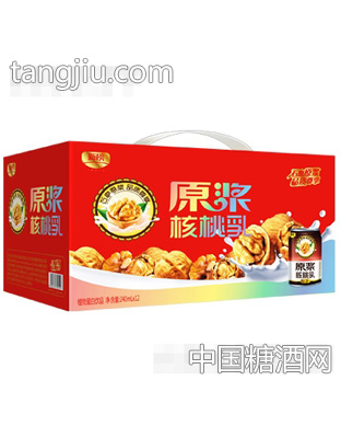 新榜原浆核桃乳240ml箱装