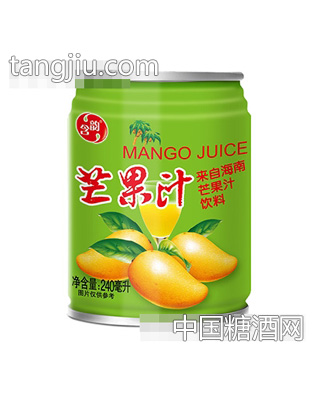 含韵芒果汁饮料240ml