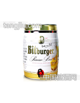 碧特博格桶装黄啤酒5L