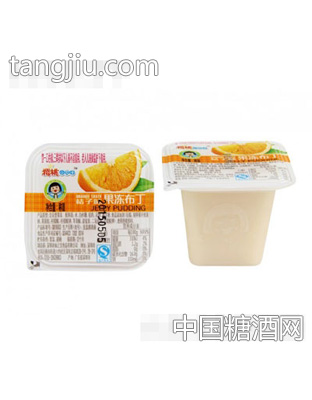 樱桃小丸子珍品果冻（方杯）桔子味