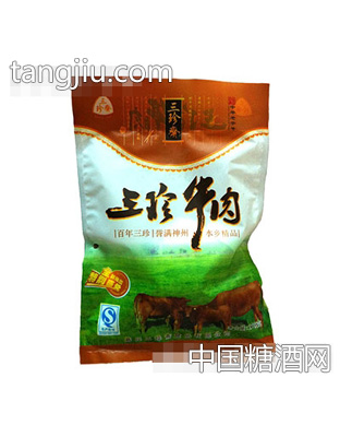 三珍斋210克精品牛肉