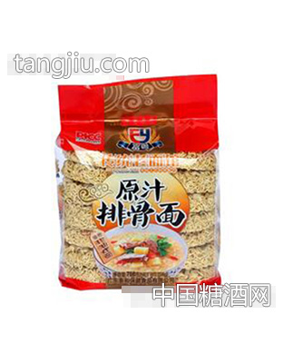 富粤原汁排骨面袋装