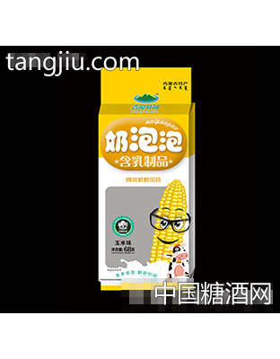 青原牧场奶泡泡乳制品锡林郭勒风味玉米味68克