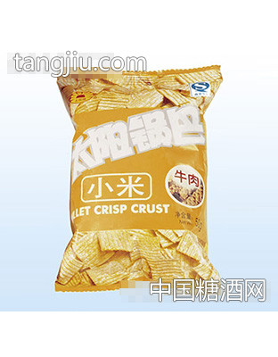 太阳锅巴小米牛肉