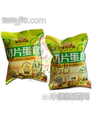 贪吃小站果丁蛋糕