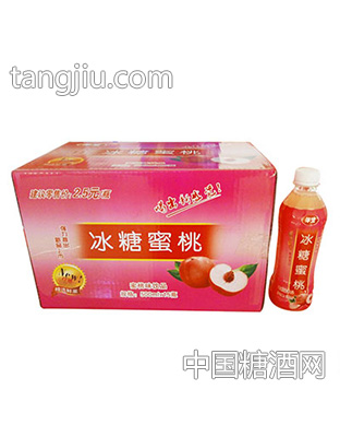 体宝冰糖蜜桃饮料500mlx15瓶