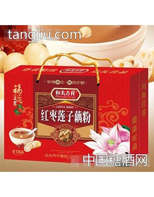 和美吉祥红枣莲子藕粉