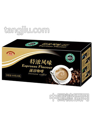 星吧时光速溶咖啡特浓风味