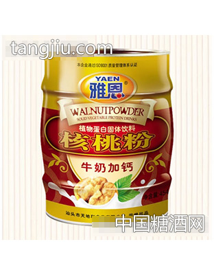 雅恩454克核桃粉牛奶加钙