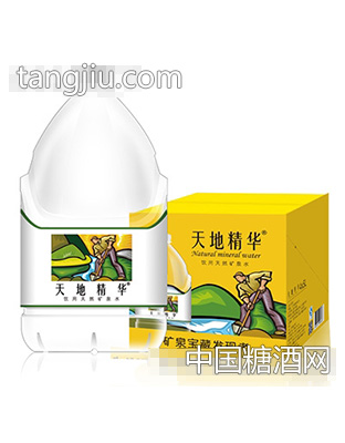 天地精华天然矿泉水4.5Lx4瓶