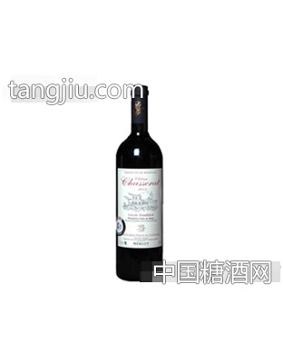法国莎斯哈梅洛干红红酒