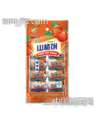 腾飞山楂饼香橙味138g