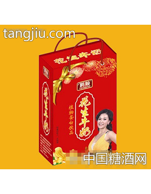 250ml*16盒/20盒腾顺花生牛奶植物蛋白饮