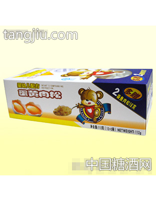 婴幼儿配方蛋黄肉松