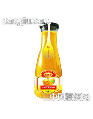 土豪金生榨芒果汁饮料1L