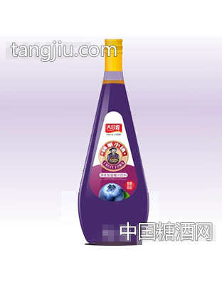 天合露硕果小镇蓝莓汁玻璃瓶