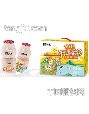 天惠乐园小猫钓鱼乳酸菌饮品