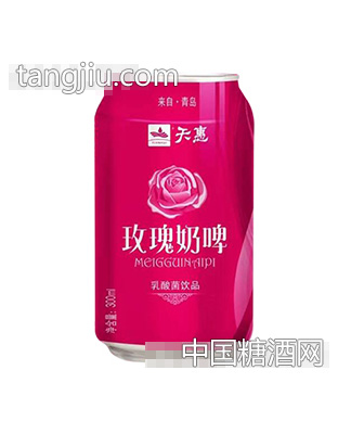 天惠玫瑰奶啤乳酸菌饮品300ml