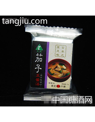 茄子味增汤