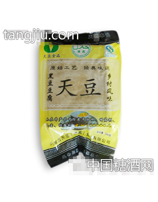 天豆黑豆豆腐