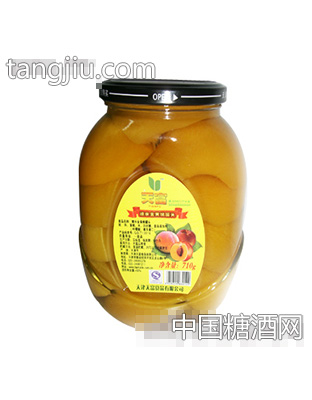 天富金黄桃罐头710g