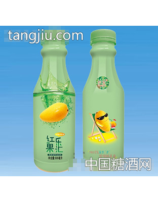 红乐果汇芒果&苹果果汁饮料500ml