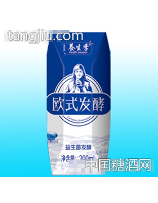 养生季欧式发酵饮料200ml