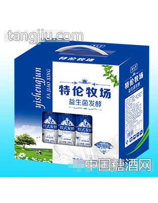 200mlx12盒养生季特伦牧场发酵饮料（开窗）