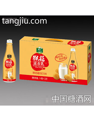泽一天荷源猴菇滋养乳1.25Lx6瓶