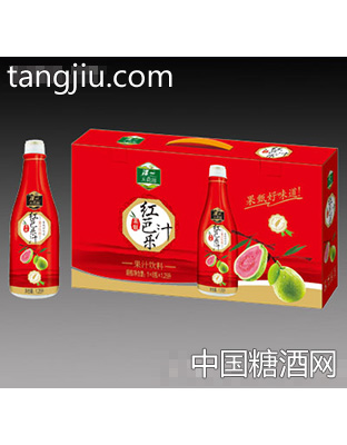 泽一天荷源红芭乐汁1.25Lx6