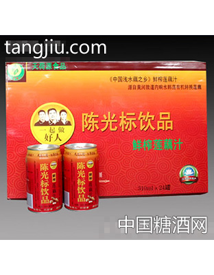 天荷源鲜榨莲藕汁310mlx24罐