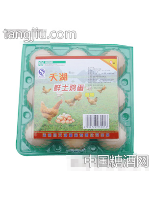 天湖鲜土鸡蛋9枚