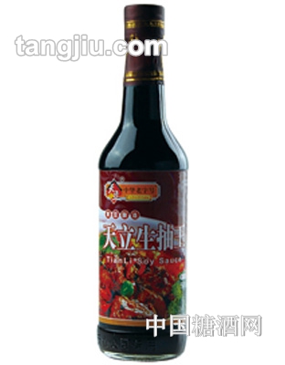 天立生抽王酱油500ml