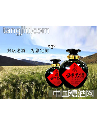 坛中岁月青稞酒（黑陶封坛酒）