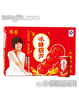 浩园冰糖葫芦山楂汁饮品罐箱装