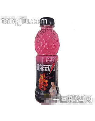 体能动力维生素饮料水蜜桃味600ml