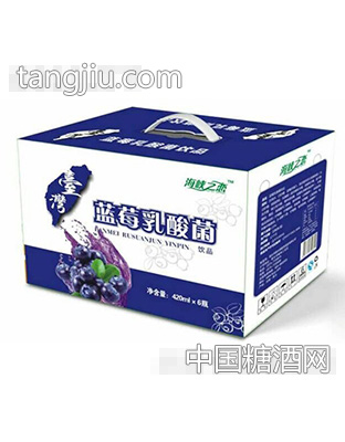 海峡之恋蓝莓乳酸菌420mlx6瓶