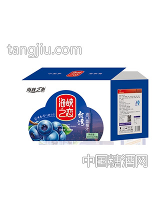 海峡之恋进口蓝莓汁330mlx20瓶