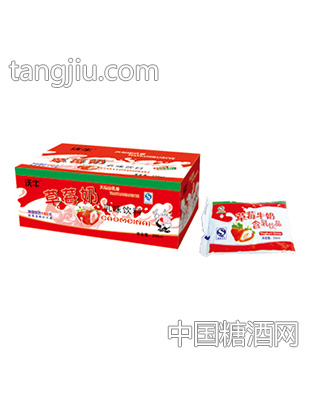 沃牛草莓奶箱装