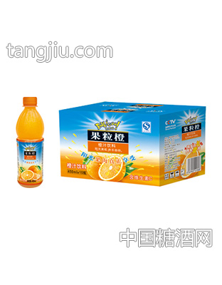果粒橙箱装450mlx15瓶